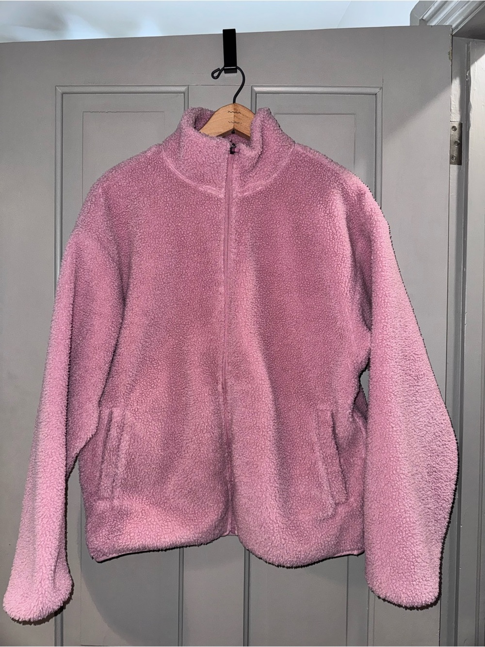 sherpa pink jacket